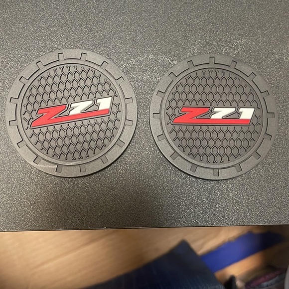 Car Cup Coaster for Chevrolet Chevy Z71,2PCS Universal Non-Slip Cup Holders,Comp - Picture 5 of 5